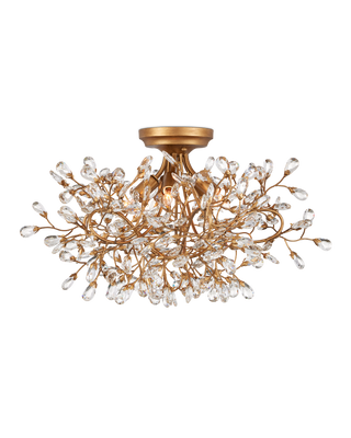 Crystal Bud Semi-Flush Mount