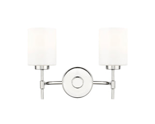 Keylee 15.5" Wide 2-Light Vanity - Polished Nickel