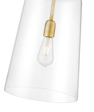 Lolla 1-Light Pendant Light Vintage Brass