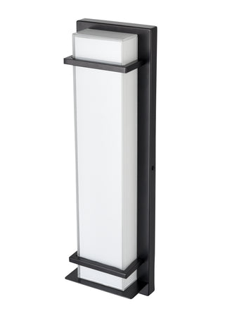 Outdoor Wall Sconce LED Powder Coated Black