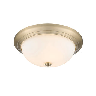 3-Light Flushmount Ceiling Light Modern Gold