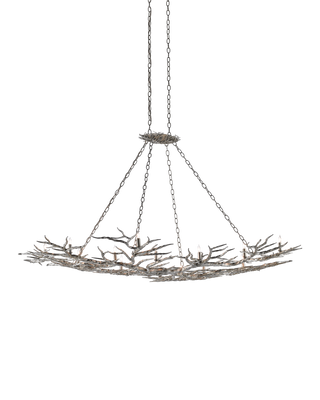 Rainforest Large Silver Chandelier