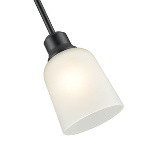 Amberle 1-Light Mini-Pendant Light Matte Black