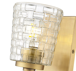 Saben 1-Light Wall Sconce Vintage Brass