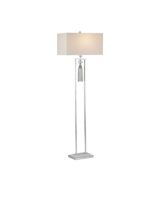 Vitale Silver Floor Lamp