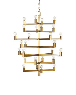 Andre Medium Brass Chandelier