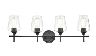 Ashford 4-Light Vanity - Matte Black