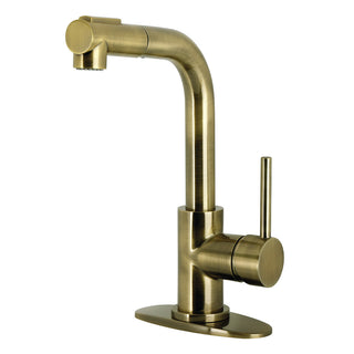 Concord Bar Prep Faucet in Antique Brass