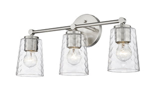 Ashli 3-Light Vanity Brushed Nickel