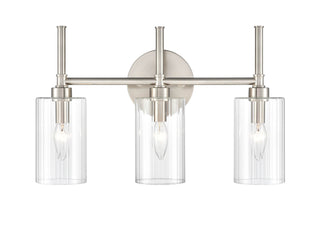 Chastine 3-Light Vanity Brushed Nickel