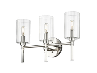 Chastine 3-Light Vanity Polished Nickel