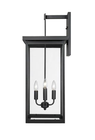 Barkeley 4-Light Outdoor Wall Sconce Powder Coated Black