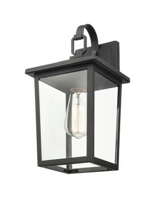 Fetterton 1-Light Outdoor Wall Sconce Powder Coated Black