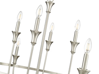 Emery 8-Light Chandelier Ceiling Light Brushed Nickel