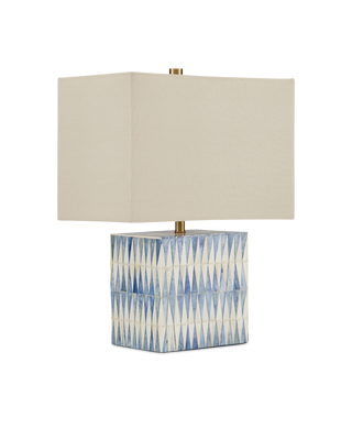 Nadene Blue & White Table Lamp