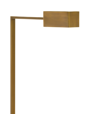 Ruxley Brass Floor Lamp