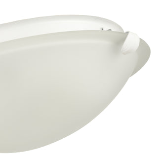 2-Light Flushmount Ceiling Light Matte White
