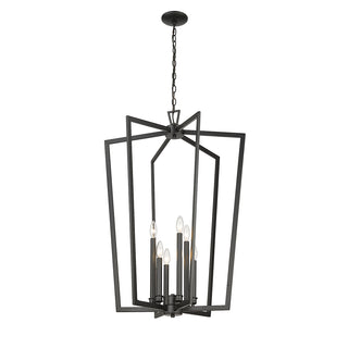 Lizabeth 6-Light Pendant light Matte Black