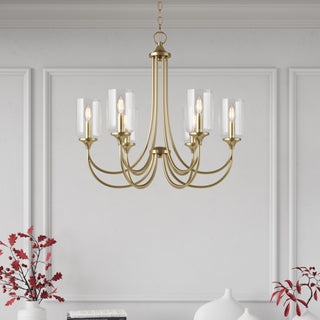 Waddingham 5-Light Chandelier Ceiling Light Vintage Brass