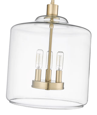 Asheville 3-Light Pendant light Modern Gold
