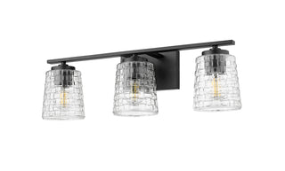 Saben 3-Light Vanity Matte Black