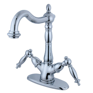 Heritage Vessel Faucet in Polished Chrome