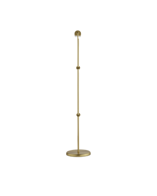 Satire Brass Floor Lamp