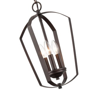 Ivey Lake 3-Light Pendant light Rubbed Bronze