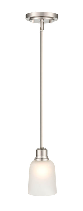 Amberle 1-Light Pendant light Brushed Nickel