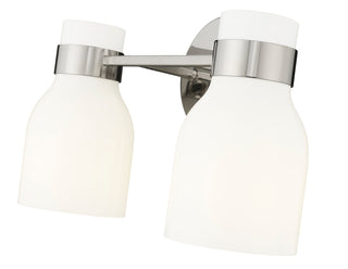 Corella 2-Light Vanity Polished Nickel