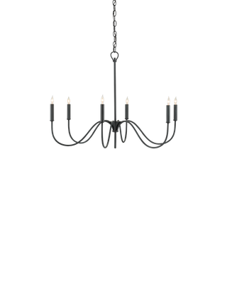 Tirrell Small Black Chandelier