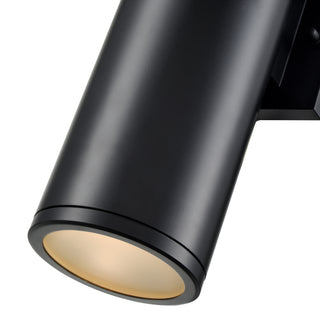 Vegas 2-Light Outdoor Wall Sconce Powder Coated Black