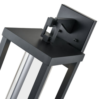 Dumont LED Outdoor Wall Sconce Powder Coated Black