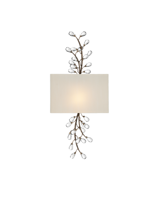 Crystal Bud Tall Wall Sconce