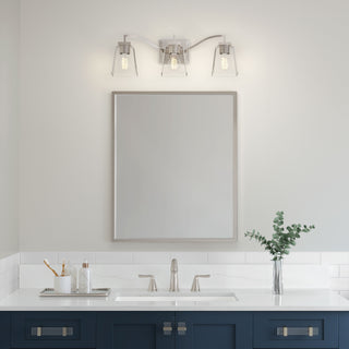 Avenna 3-Light Vanity Polished Nickel