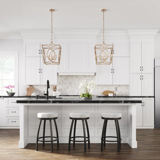 Tracy 4-Light Pendant light Painted Modern Gold