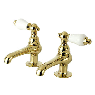 Vintage Basin Tap Faucet in Polished Brass