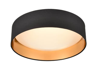 Rosata 1-Light Flushmount Ceiling Light Burnished Gold