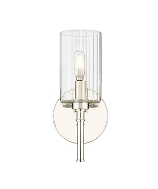 Chastine 1-Light Wall Sconce Polished Nickel