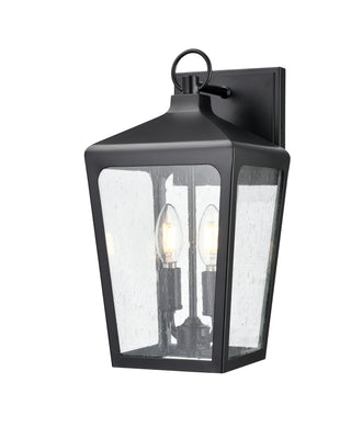 Brooks 2-Light Outdoor Wall Sconce Powder Coated Black