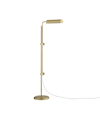 Satire Brass Floor Lamp