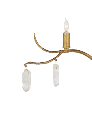 Forest Light Gold Wall Sconce