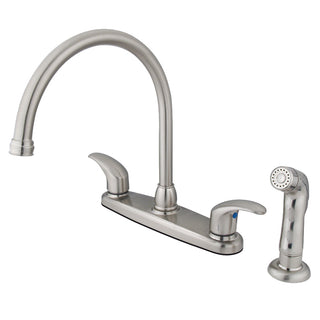 Legacy Centerset Kitchen Faucet in Brushed Nickel
