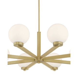 Ardeva 34" Wide 8-Light Chandelier