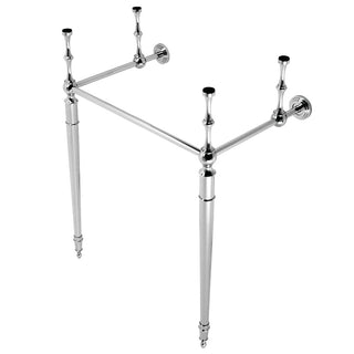 Edwardian 22.31 Inch Console Sink in Polished Chrome