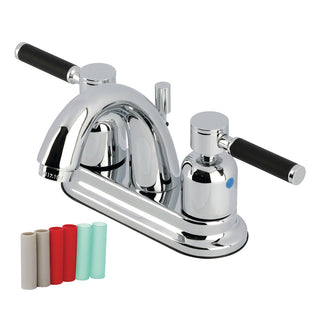 Kaiser 4 Inch Centerset Bathroom Faucet in Polished Chrome