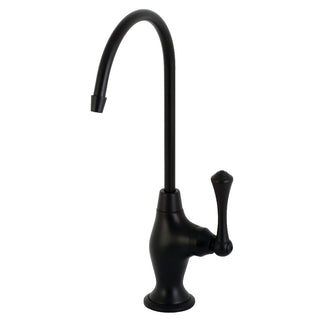 Vintage Water Filtration Faucet in Matte Black