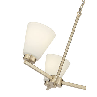 Strayhan 18" Wide 3-Light Chandelier