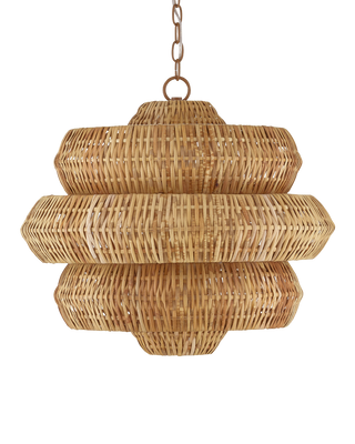 Antibes Small Natural Chandelier