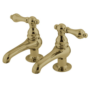 Vintage Basin Tap Faucet in Polished Brass